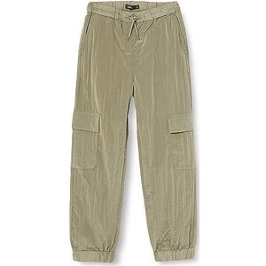 NLNNIT Track Cargo L Pant, Vetiver, 164 cm