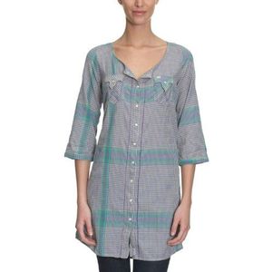 Wrangler Mimi Shirt Dress - hemd - dames, Blauw, XS