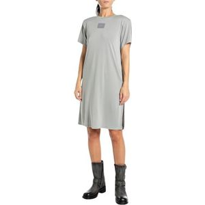 Replay Boxy Fit Shirt-jurk voor dames, 605 City Grey, L