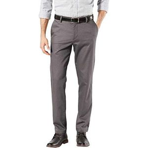 Dockers Kenmerkende chino slim fit casual broek voor heren, Magneet, 36W / 34L