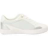 Sneakers - Color-Blocking - Imitatieleder - Uitneembare Zool - Snoersluiting