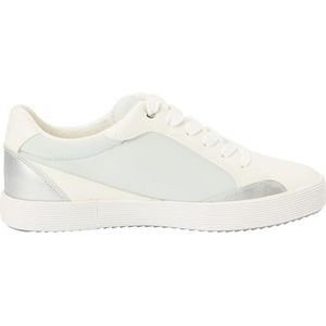 Sneakers - Color-Blocking - Imitatieleder - Uitneembare Zool - Snoersluiting