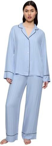 Pyjama - Ice - Viscose - Ademend - Knoopsluiting