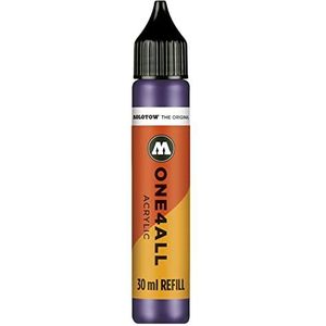 Molotow ONE4ALL navulling acryl (navulinkt voor permanente marker, 1 stuk à 30 ml) kleur 043 violet donker