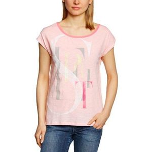 ESPRIT Dames T-Shirt, roze (682 Powder Pink), 38