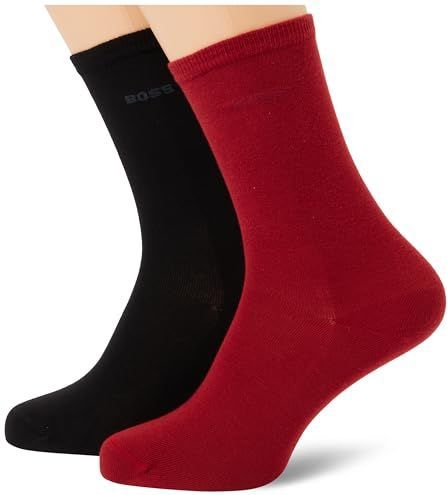 BOSS - Business-sokken - Donkerrood - Set van 2 paar