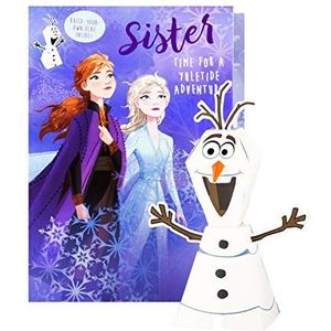 Hallmark Kerstmis Activiteitskaart voor Zuster - Disney Frozen II Activiteit