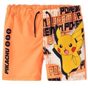 NAME IT Nkmmakhi Pokemon zwemshorts Noos Bfu, Bird of Paradise, 110 cm