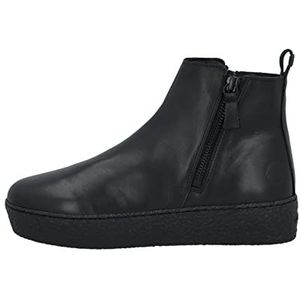 CA'SHOTT A/S Cascamilla Double Zip Boot Chelsea-laarzen voor dames, Black Santorini, 37 EU