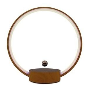 Levitante Zen-cirkelvormige lamp – magnetische zwevende lamp die dankzij de lichttoon en de levitatie een ontspannend effect creëert. Ideaal als cadeau, ideaal voor het decoreren van elegante ruimtes.