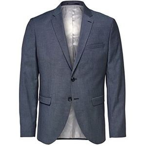 SELECTED HOMME Heren Slhslim-mylobill Lt Blue Strc BLZ B Noos Blazer, lichtblauw, 44