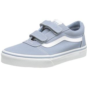 Vans Ward V-Velcro I Sneakers voor meisjes, Canvas Light Blue, 29 EU