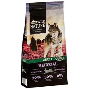 Dehner Wild Nature hondendroogvoer voor volwassenen, heidetal, 4 kg