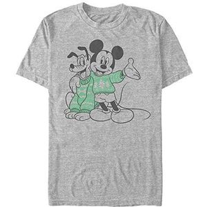 Disney Mickey Classic - Sweater Pals Unisex Crew neck T-Shirt Melange grey 2XL