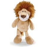 Nici leeuw pluche knuffel - bruin - 25 cm