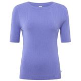 Brax - Style.Lynn - Pullover - Violet Storm - Merinoviscose Ribstof - Dames