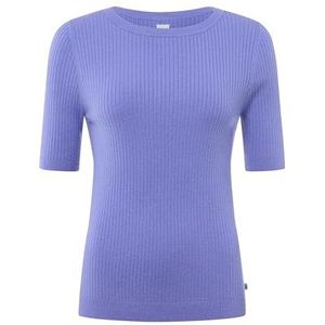 Brax - Style.Lynn - Pullover - Violet Storm - Merinoviscose Ribstof - Dames
