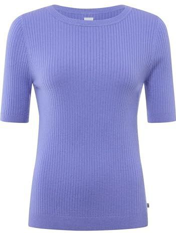 Brax - Style.Lynn - Pullover - Violet Storm - Merinoviscose Ribstof - Dames