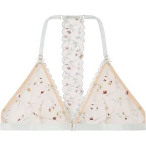 Women'Secret Zachte vrouwelijke gevoerde beha voor dames, Meerkleurig, 90B