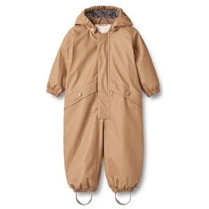 Wheat Uniseks thermo-regenpak voor kinderen, Aiko Grs gecertificeerd sneeuwpak, 3305 Cappuccino, 80