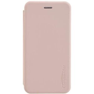 Commander Book Case Curve voor Xiaomi Redmi Note 6 Pro - Soft Touch - crème roze