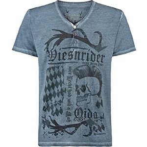 Stockerpoint Dusty T-shirt voor heren, blauw (rook), S