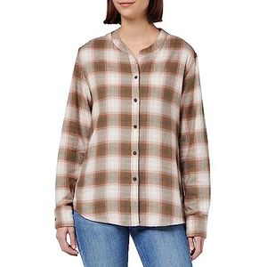 Camel Active Womenswear Dames 309743/8S45 Blouse, Woodrose Check, L
