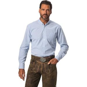 Overhemd - Geruit - Katoen - Lange Mouw - Regular Fit