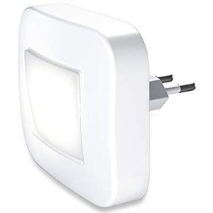 LEDVANCE Nachtlicht LED: voor stopcontact, LUNETTA Hall / 0,20 W, 220…240 V, Warm wit, 3000 K, body materiaal: polycarbonate (pc), IP20