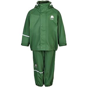 CeLaVi Basic Rainwear Set-Solid PU Regenjas, uniseks - groen - Large
