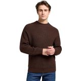 Lee - Chunky Crew Neck - Trui - Arabica - Relaxed Ontwerp