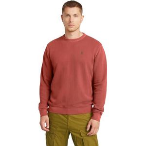 G-Star RAW Overdyed sweater, Rood (Rusty Red Gd D25891-d688-g705), XL
