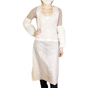 García de Pou 165.05 schort, groot, 69 x 107 cm, blauw