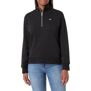 GANT - Demi-fermeture éclair - Zwart - Erotische shirts