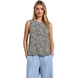 Imprimé - Top - Pine Grove Green - Knoopsluiting - Grafisch Patroon