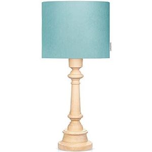 Lamps & Company Vloerlamp fluweel mint