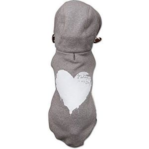 Wouapy Grijze Hoodie voor Hond, Size 30