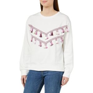 nascita Dames sweatshirt 21325333-NA03, wolwit, M, wolwit, M