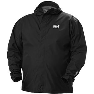 Helly Hansen - Seven J Rain Jacket - Zwart - Waterdicht - Winddicht