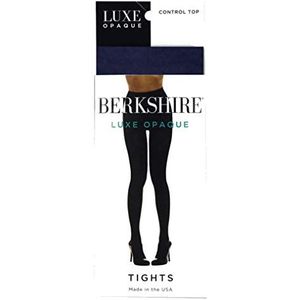 Berkshire womens Berkshire Control Top Lux - 4741 Shaper Tights, Navy, Large US