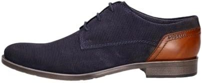 bugatti heren 313-a2509 veterschoenen, donkerblauw, 43 EU