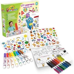 Crayola - Mini Kids, Mijn Eerste Kleuren & Stickers Set, Creatieve Activiteit en Cadeau voor Kinderen, vanaf 36 maanden