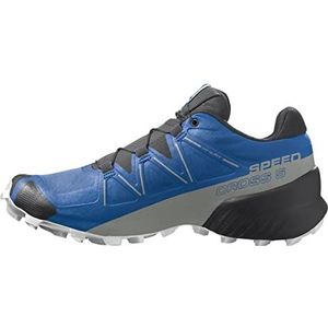 SALOMON Trail Running Speedcross 5 heren , Skydiver / Black / White , 47 1/3 EU