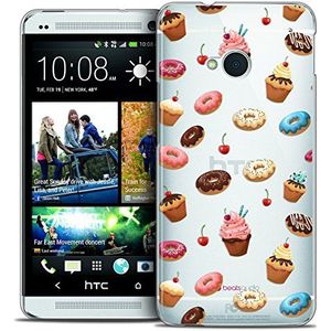 Beschermhoes voor HTC One M7, Ultra Slim Foodie Donuts