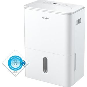 COMFEE Easy Dry Luchtontvochtiger 20 l/dag, 4 modi, aangesloten luchtontvochtiger, 3 l tank, droger, swing-functie, voor ruimtes van 40 m²/100 m