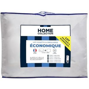 Blue Pooh LKS25 Home Collection Pack dekbedovertrek Câline met 2 kussens polyester/polypropyleen wit 240 x 220 cm