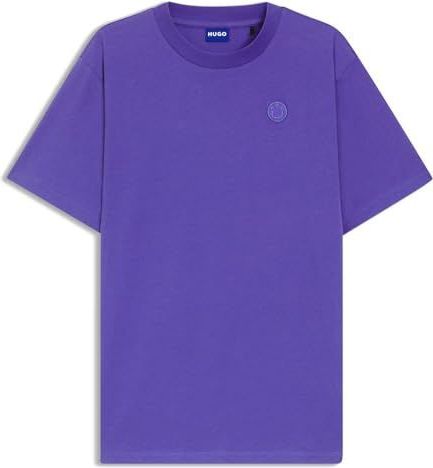 HUGO - Vintage Blue - T-shirt - Korte Mouwen