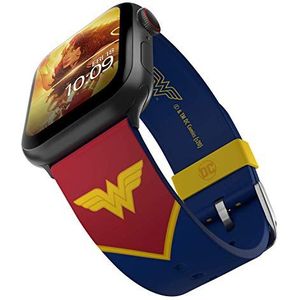DC Comics Wonder Woman Tactical Edition - Officieel gelicentieerde siliconen armband voor Apple Watch