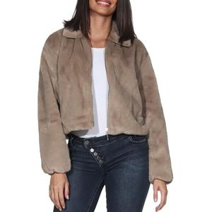 Only - Onldana Life Faux Fur Jacket - Silver Mink - Dames Jas