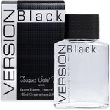 Ulric de Varens ULR00040,Jacques Saint Prés VERSION BLACK Eau de toilette spray for men 100 ML (3.4 fl.oz.) • Woody Fresh fragrance by ULRIC DE VARENS